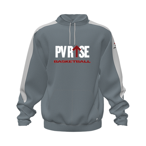 [CUS-DFW-HOOD-FLC-LSL-GRY-YXS-LOGO1] Hoodie (Youth XS, Gray, Logo 1)