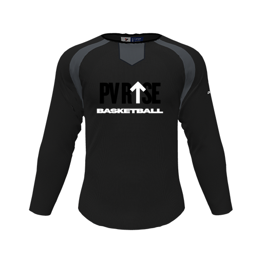 [CUS-DFW-PULL-FLC-CNK-LSL-BLK-YS-LOGO2] Pullover (Youth S, Black, Logo 2)