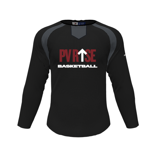 [CUS-DFW-PULL-FLC-CNK-LSL-BLK-YS-LOGO3] Pullover (Youth S, Black, Logo 3)