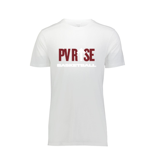 [FTSCUBWH-AS-LOGO3] Decker Men's Tri-Blend T-Shirt - Short Sleeve (Adult S, White, Logo 3)