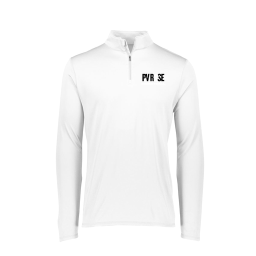 [FTLQFLWH-FAXS-LOGO2] Decker Women's Flex-Lite 1/4 Zip Shirt (Female Adult XS, White, Logo 2)