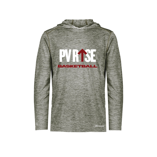 [FOLHCGGY-AS-LOGO1] Decker Men's Charge Hoodie (Adult S, Gray, Logo 1)