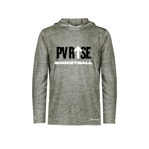 [FOLHCGGY-AS-LOGO2] Decker Men's Charge Hoodie (Adult S, Gray, Logo 2)