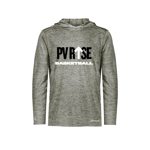 [FOLHCGGY-YS-LOGO2] Decker Youth Charge Hoodie (Youth S, Gray, Logo 2)